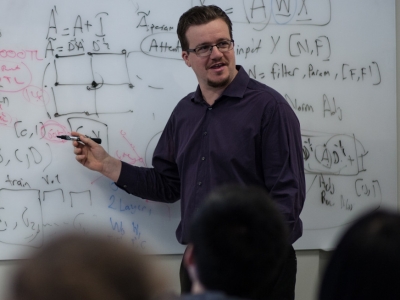 Photo for the news post: Computer Science Prof. Robert Collier Embraces AI in Teaching