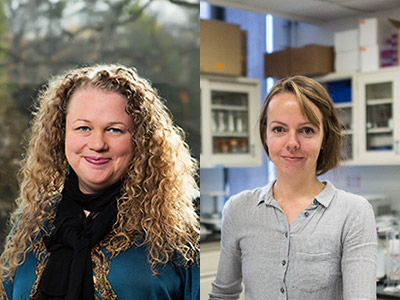 Natalina Salmaso and Hillary Maddin