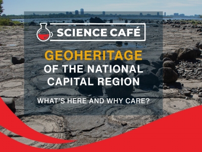 Photo for the news post: Science Café Recording | Geoheritage of the National Capital Region: What’s Here and Why Care with Beth McLarty Halfkenny